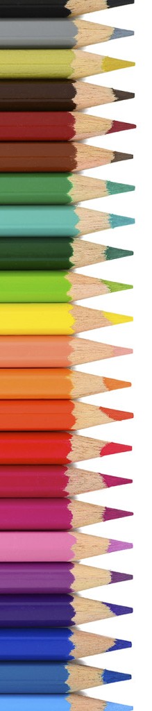 colored-pencils-in-a-row